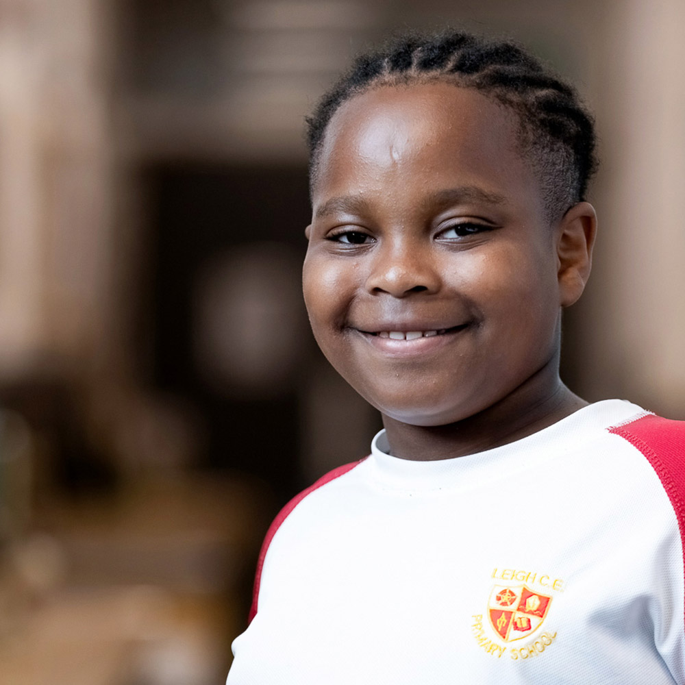 male primary school child