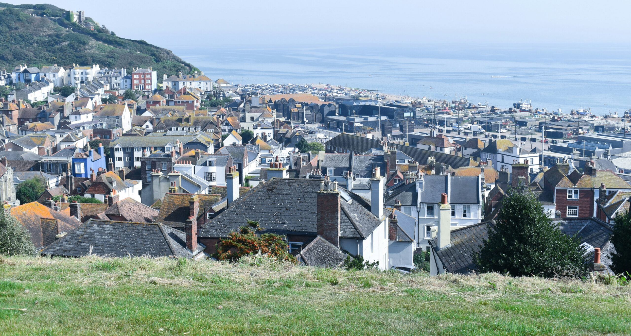 View of Hastings, East Sussex