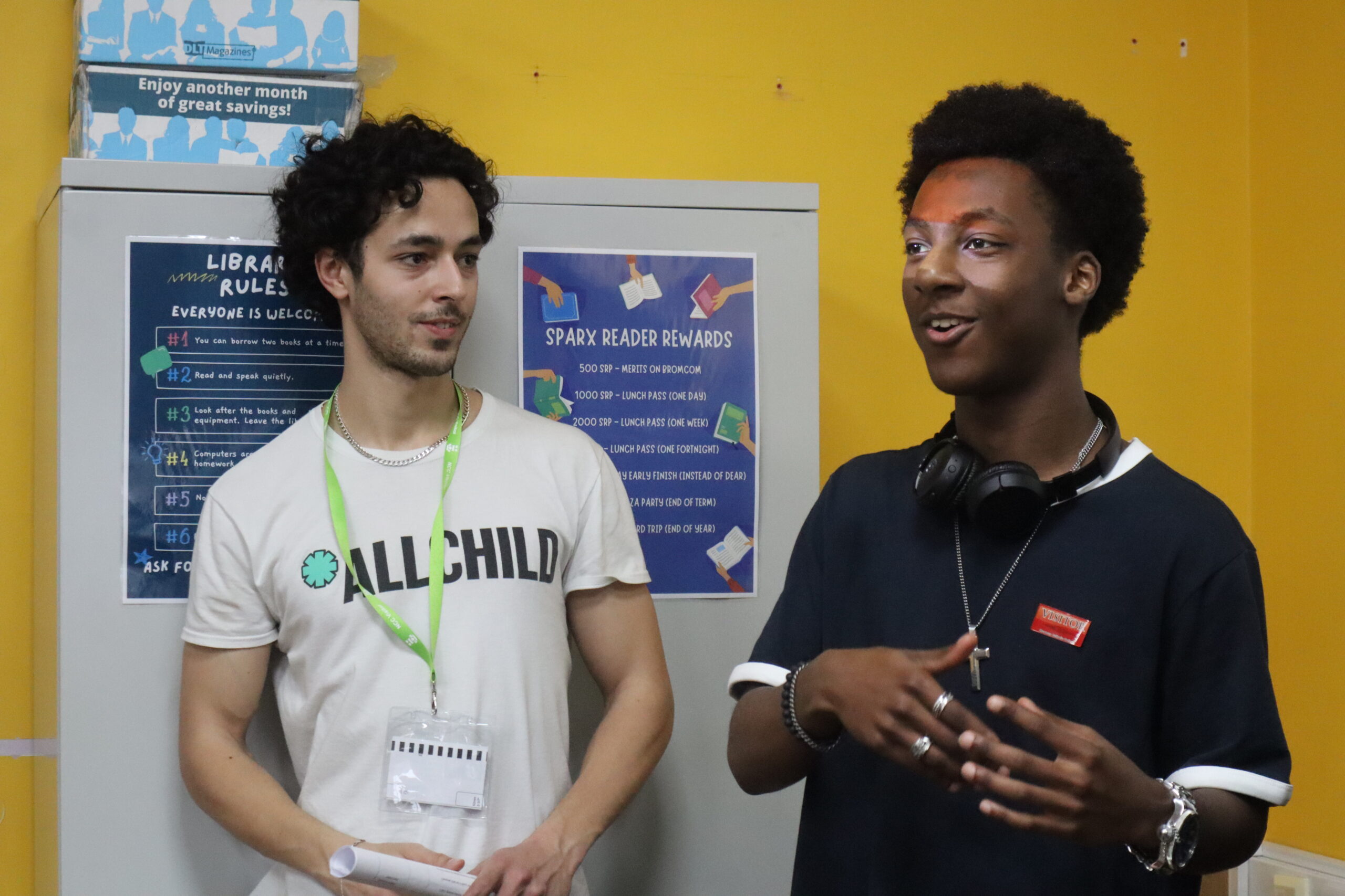 male link worker and alumni ambassador
